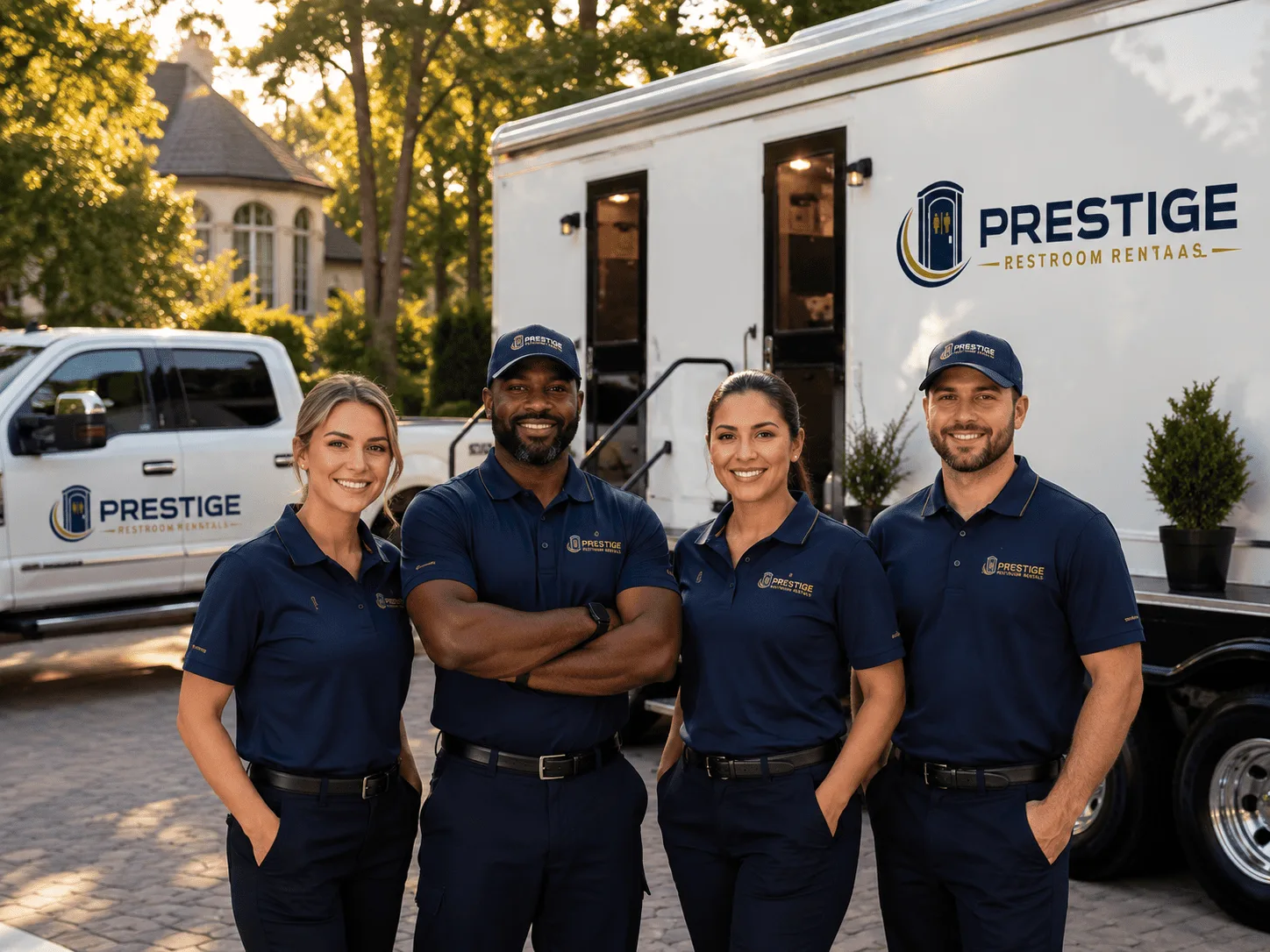 Trusted Luxury Portable Restrooms company in Hobson, TX